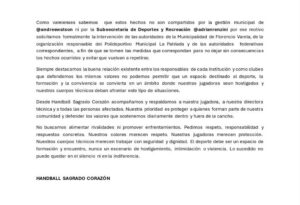 Dos clubes se pronunciaron sobre situaciones de hostigamiento durante una partido de menores