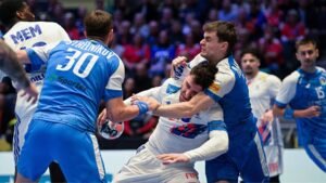 Resultados Euro Handball: Aplastante goleada de Francia ante una débil Ucrania y Austria no encuentra respuestas ante España