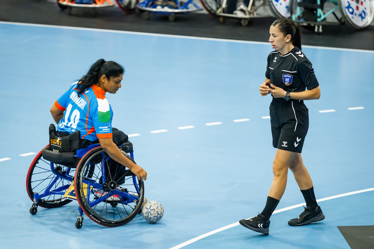 Rocío Roldán, árbitra argentina en el Mundial de Handball en Silla de Ruedas: “Que la inclusión sea nuestro norte”