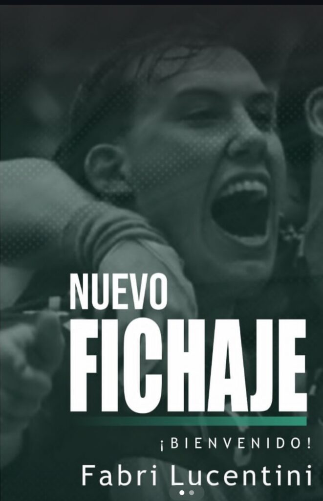 Handball Lomoro oficializó el fichaje de Fabricio Lucentini