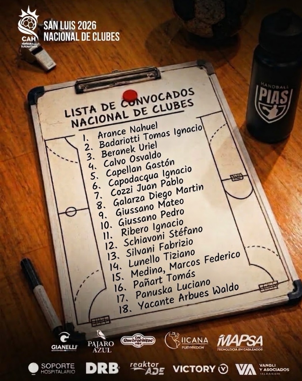 Escuela Pias rumbo al nacional B con equipo confirmado