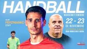 Alan Perznianko se suma al Campus Internacional de Handball 2026 Alan Perznianko se suma al Campus Internacional de Handball 2026