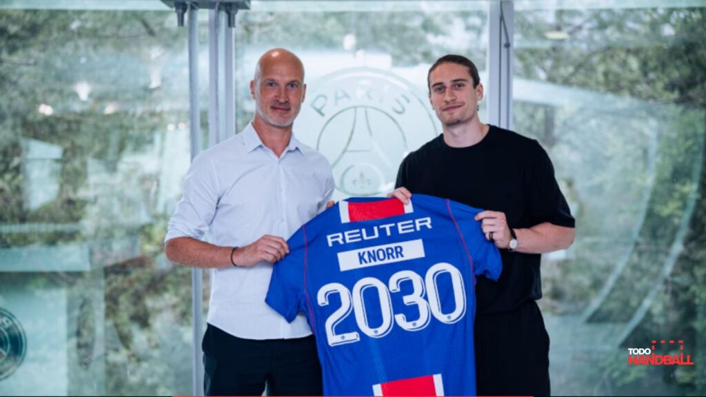 PSG Handball ficha a Juri Knorr hasta 2030 PSG Handball ficha a Juri Knorr hasta 2030