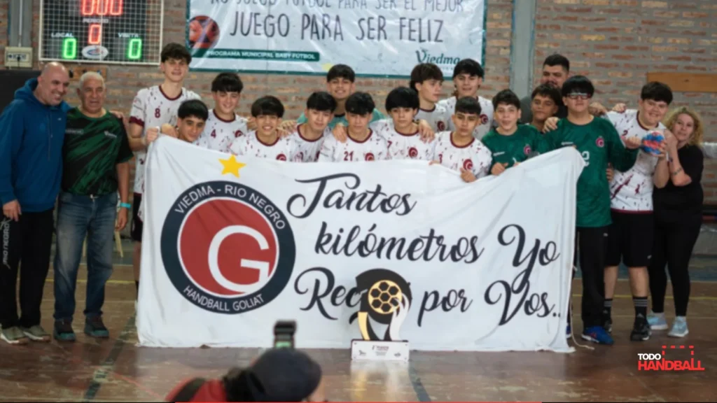 Goliat y Club Río Negro campeones del provincial de Cadetes