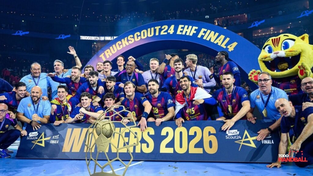 El Barça frenó a Gidsel y volvió a reinar en Europa: campeón de la Champions League 2026 El Barça frenó a Gidsel y volvió a reinar en Europa: campeón de la Champions League 2026