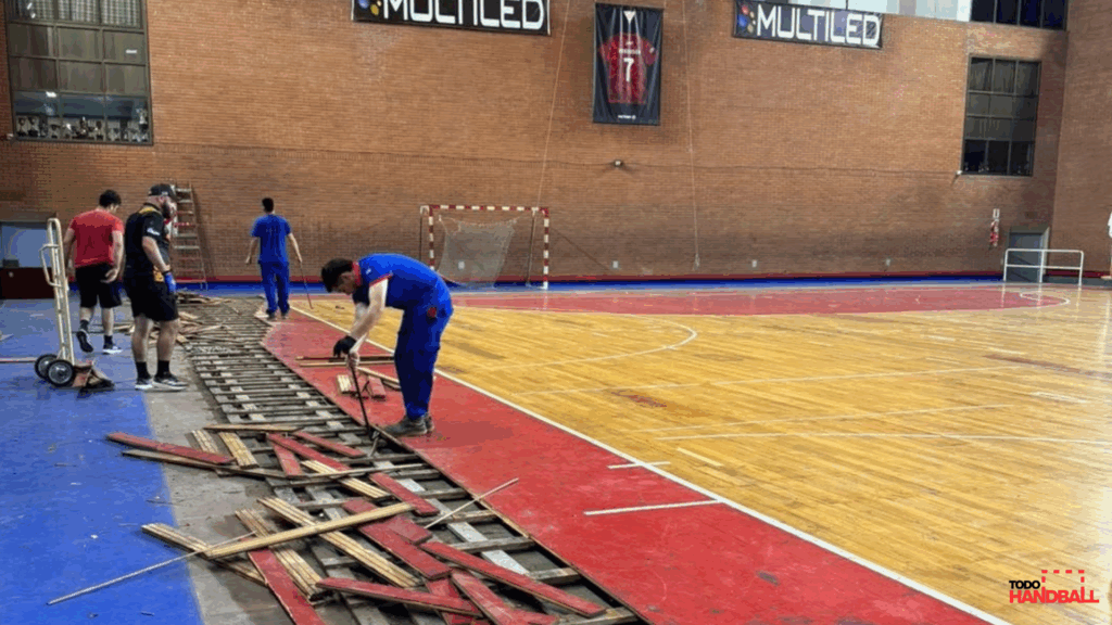 SAGVB inicia la renovación de su piso histórico con una obra de alto nivel técnico