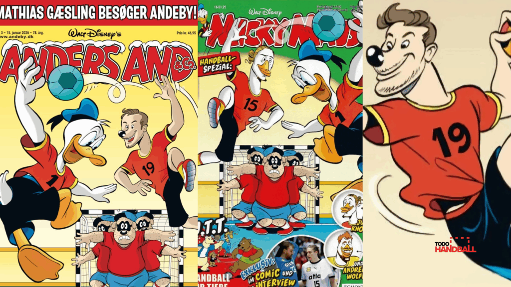 Disney y el handball europeo, unidos por la Euro 2026