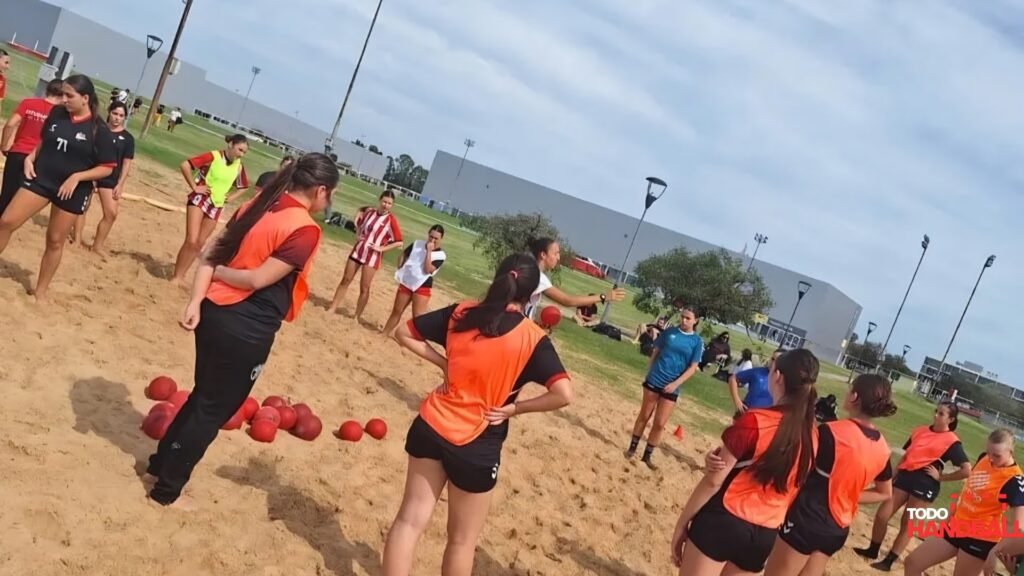 Arrancó el Proyecto Desarrollo de Beach Handball 2026 en el Parque Olímpico