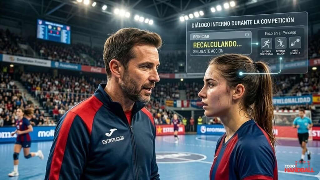 Las 3 fases del diálogo interno que hacen rendir mejor a tus jugadores Imagen generada con IA